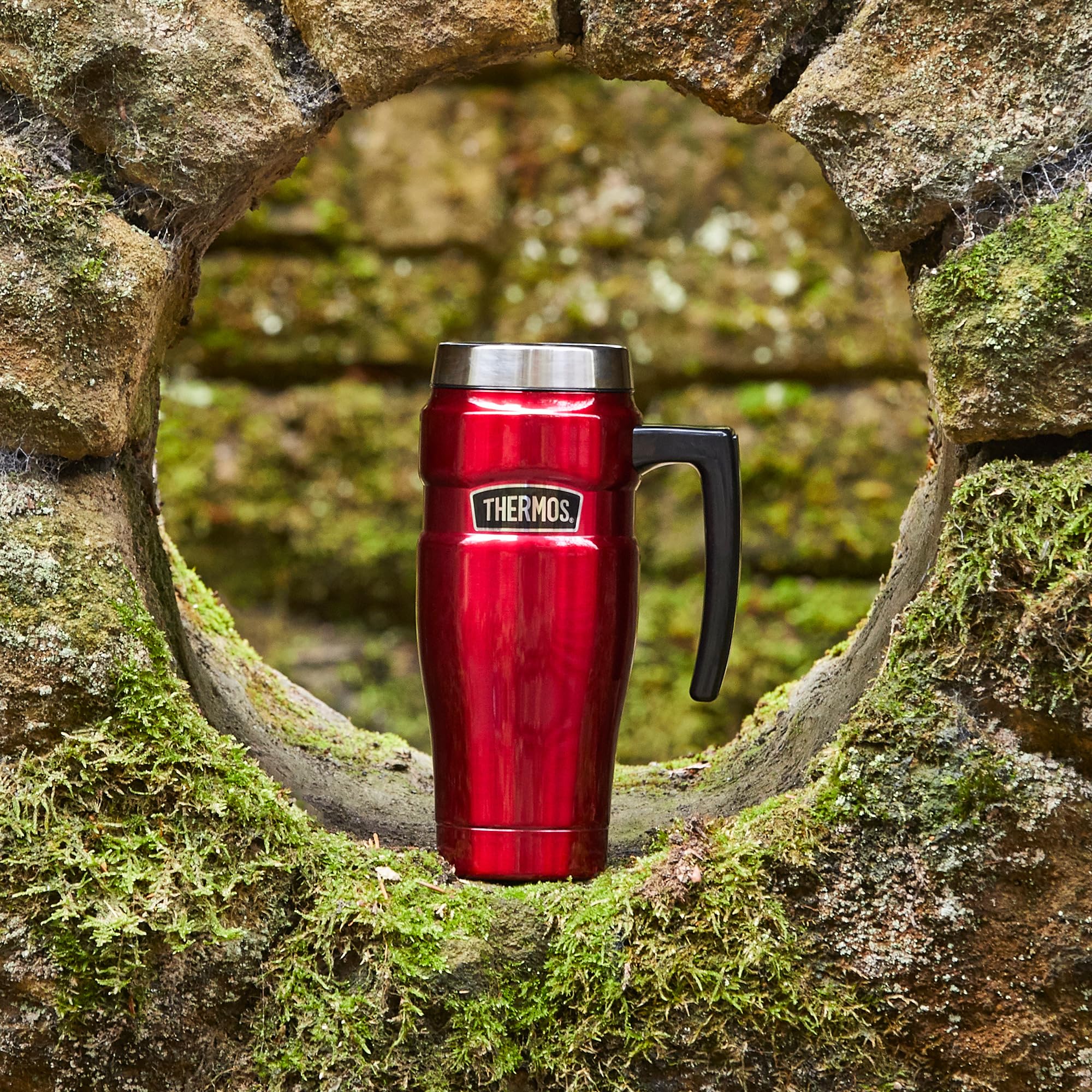 Thermos Stainless King Travel Mug – 470ml Copper Insulated Flask