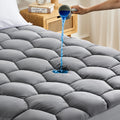 SONIVE Waterproof Mattress Topper – Thick Fluffy Fitted Pad, Single Bed