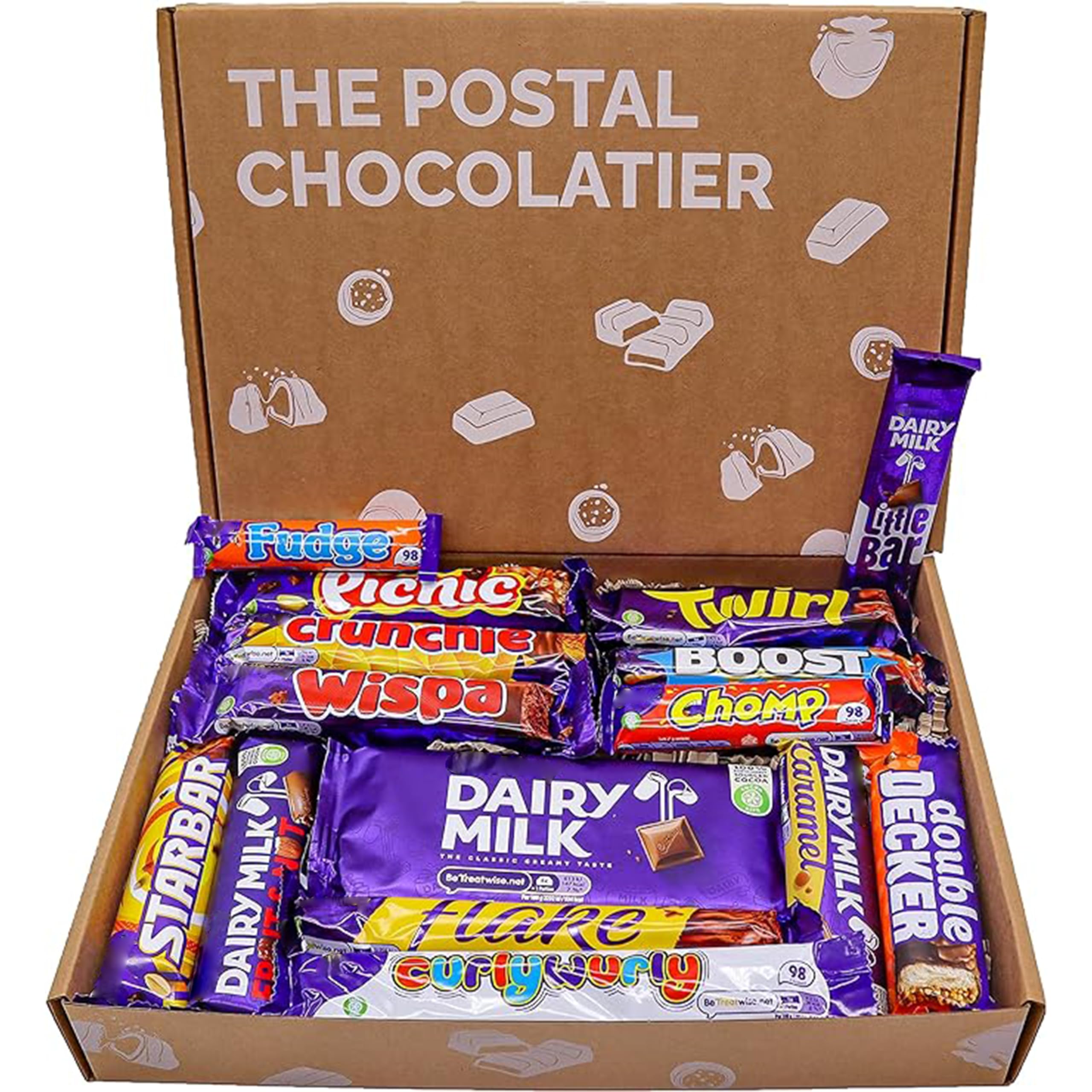 Cadbury Dairy Milk Chocolate Hamper Box – 16 Piece Variety Gift Set