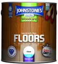 Johnstone's Water-Based Floor Varnish – Clear Interior Wood Finish 2.5L