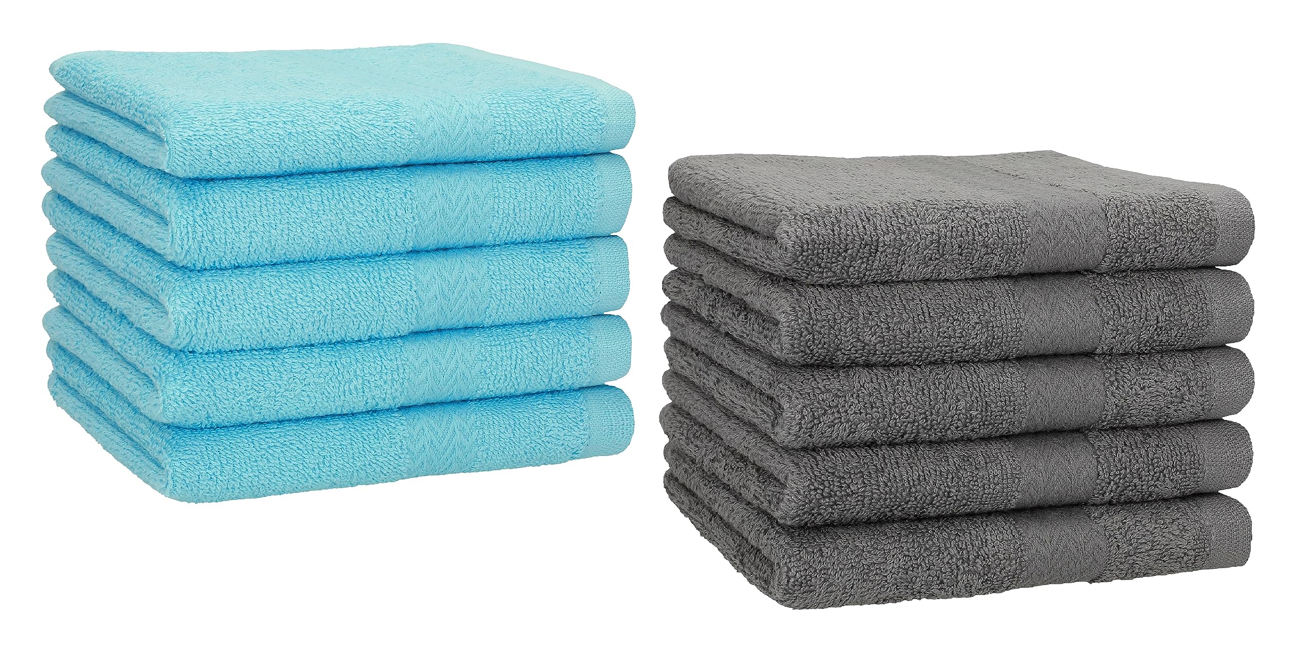 Betz Premium Guest Towels - 10 Pack 100% Cotton 30x50cm Terry Cloth