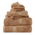 Jolof Store 900 GSM 100% Cotton 6-Piece Luxury Towel Set – Rust