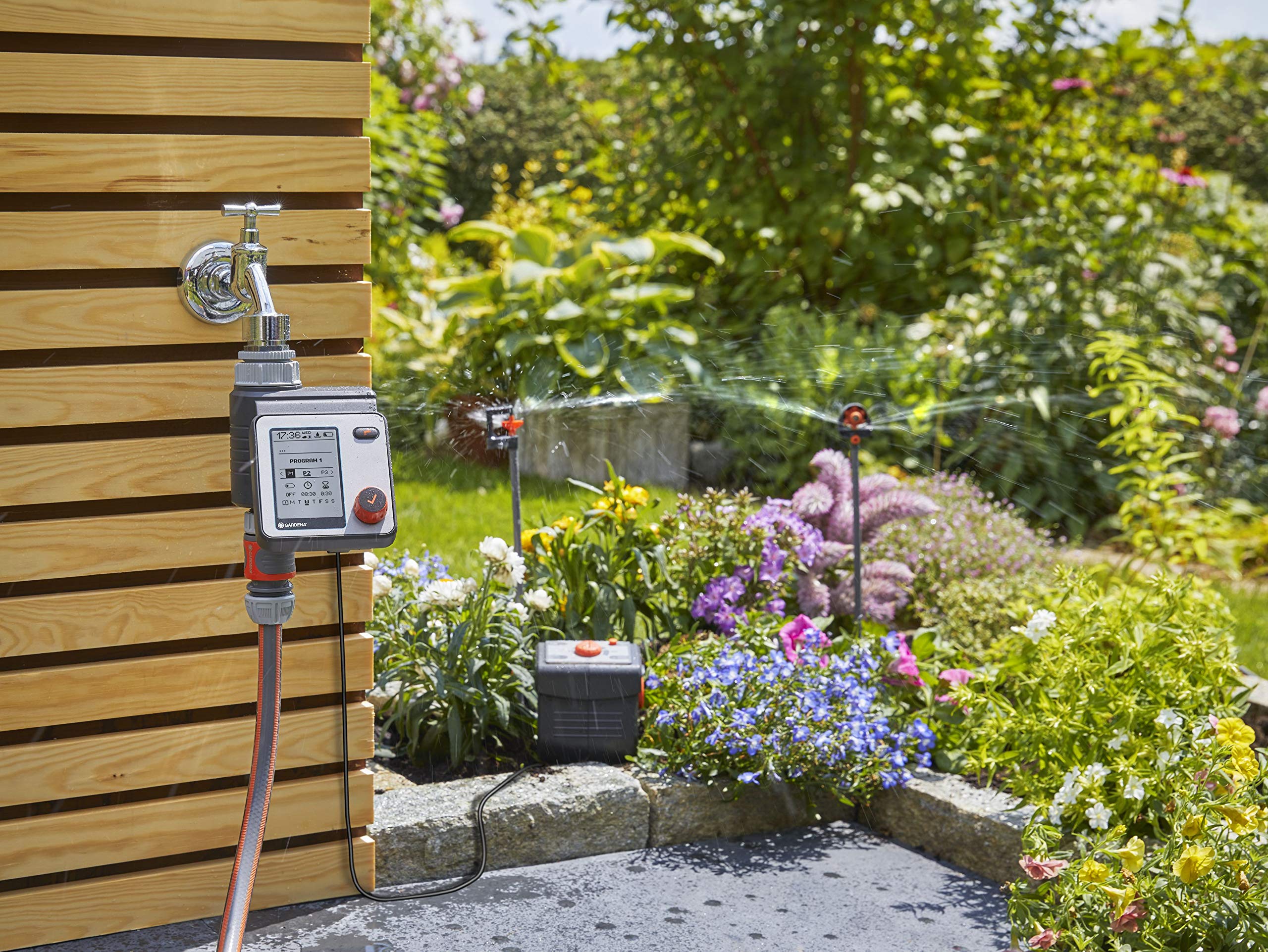Gardena Watering Control Master – Automatic Irrigation with 6 Schedules