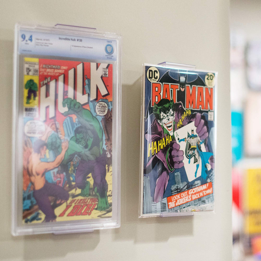 CollectorMount Comic Book Frame - Adjustable Wall Mount & Stand, 5 Pack