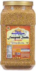 Rani Whole Fenugreek (Methi) Seeds - 8lbs Bulk Jar, All Natural & Non-GMO