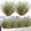 Jolof Store 28PCS Artificial Wheat Grass - UV Resistant Outdoor Greenery