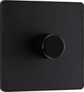 BG Electrical Evolve 2-Way Dimmer Switch, Matt Black, 200W - PCDMB81B