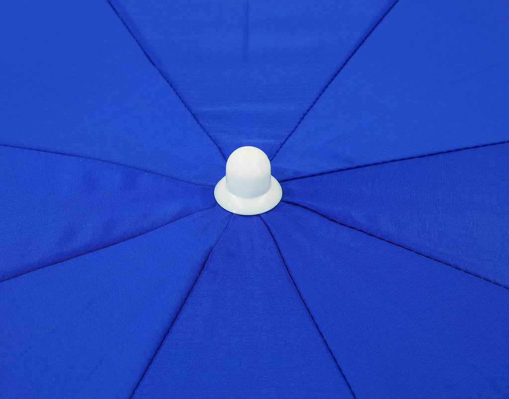 Schneider Ibiza Sonnenschirm – Blau, 180x120 cm, Rechteckig & Kippbar