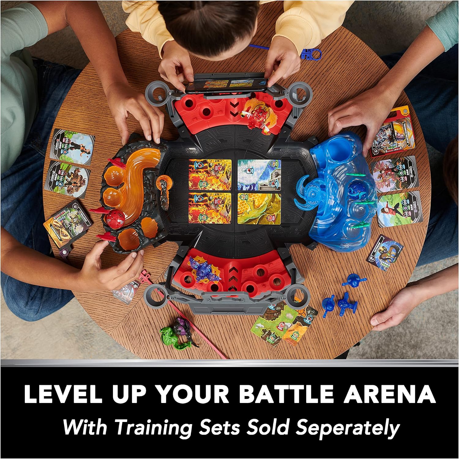 Bakugan Battle Arena Playset with Exclusive Special Attack Dragonoid