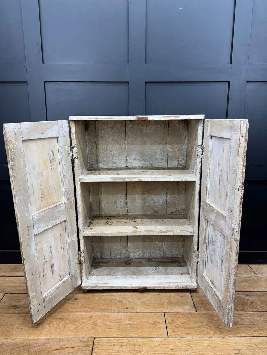 Vintage Rustic Cupboard /Reclaimed Painted Bathroom Cabinet / Kitchen Unit
