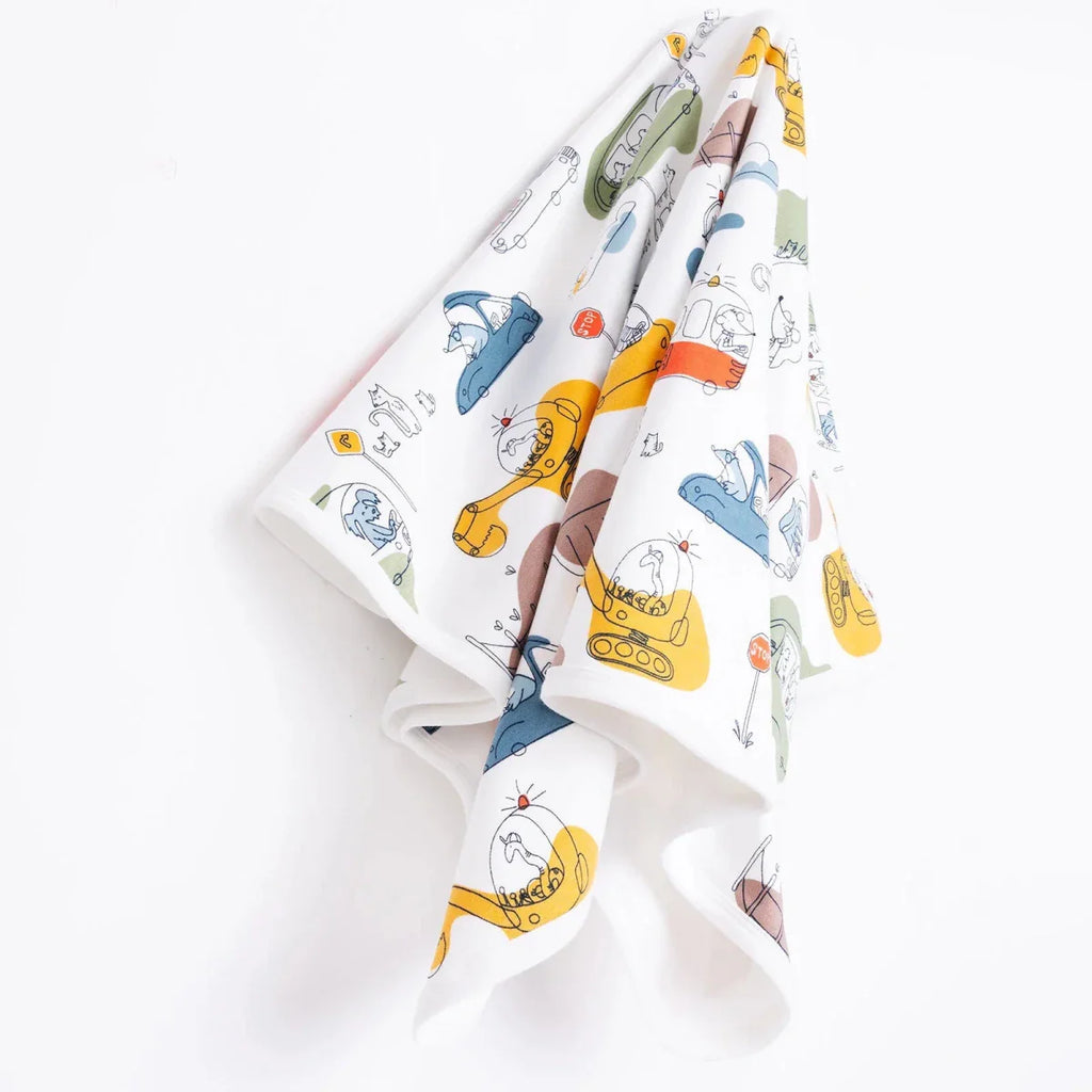Little Dreams Boy Blanket - White