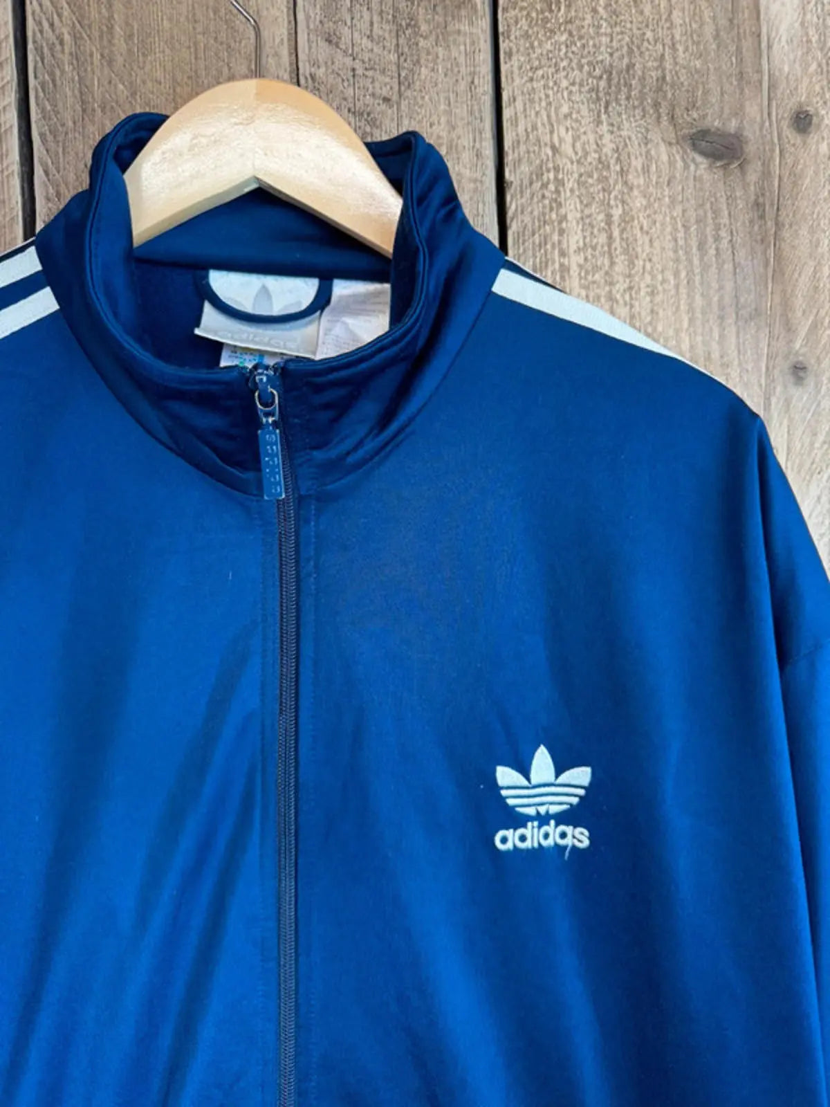 Classic Vintage 90s Adidas Tracksuit Top Men’s XL Retro Indie Britpop