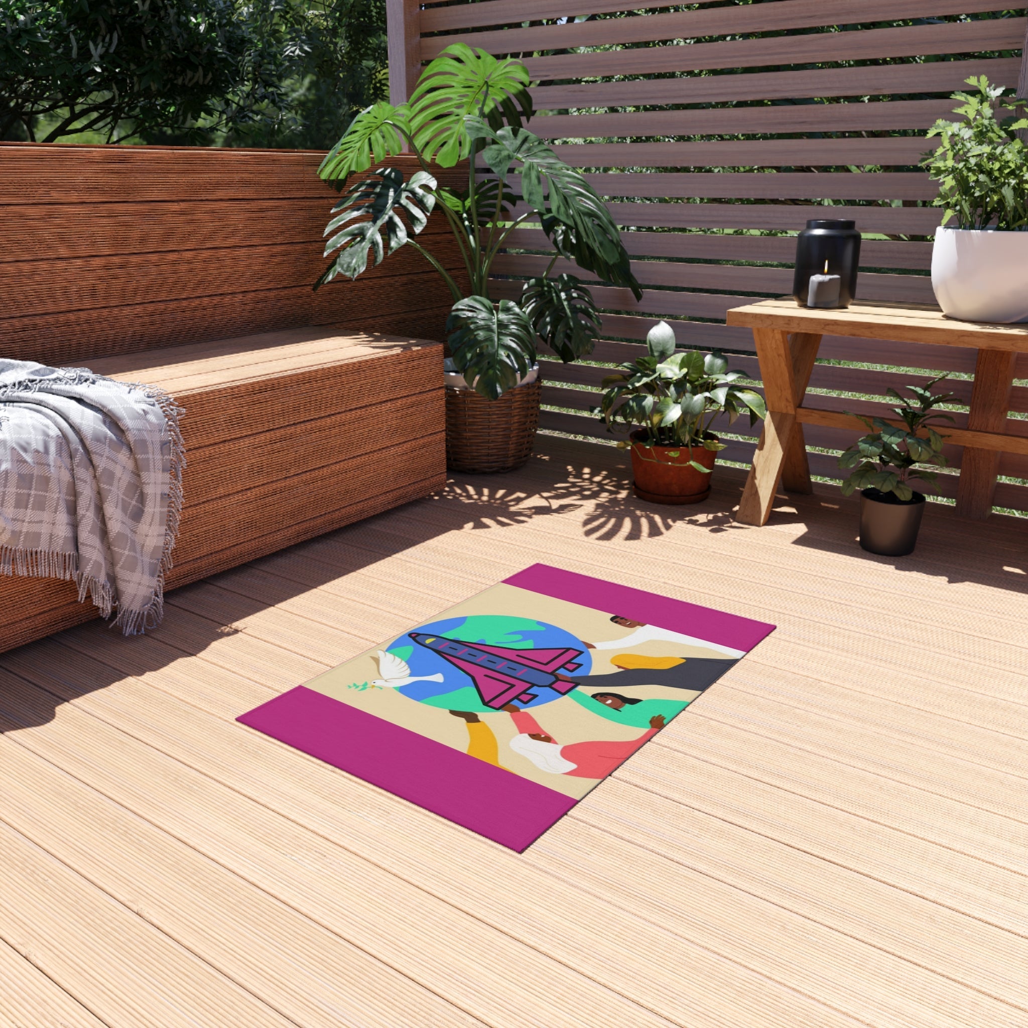 First Home Outdoor Rug