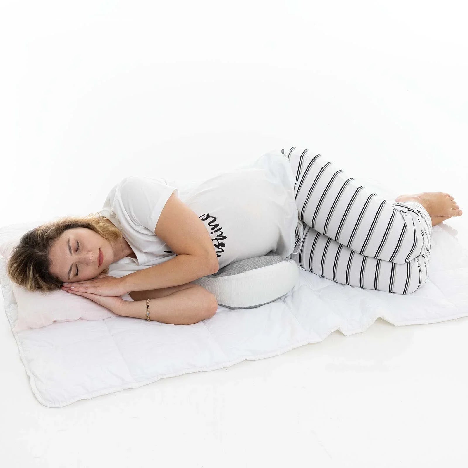 baby mom Multi-Functional Maternity Support Pillow - Grey