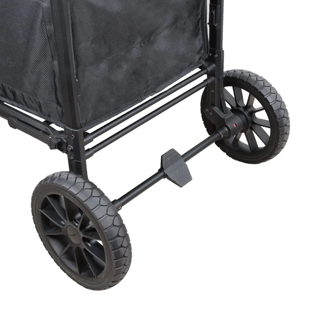 Wonderfold W2 Luxe Pro Stroller Wagon - Charcoal Grey