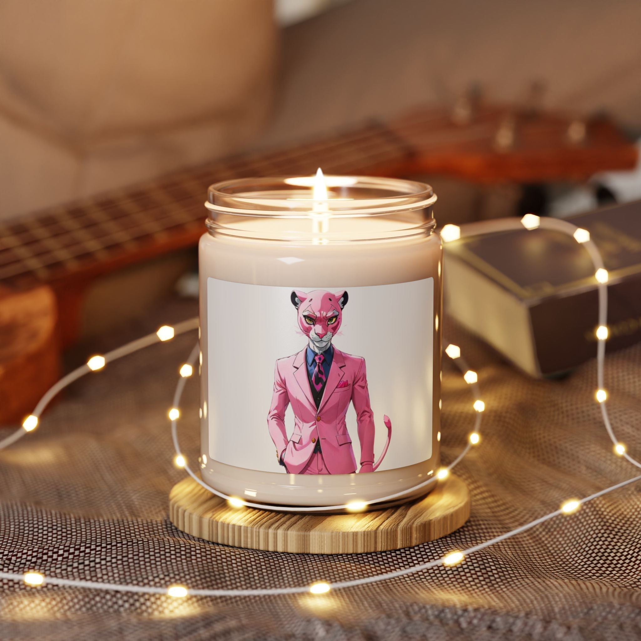 Nusra Scented Soy Candle, 9oz
