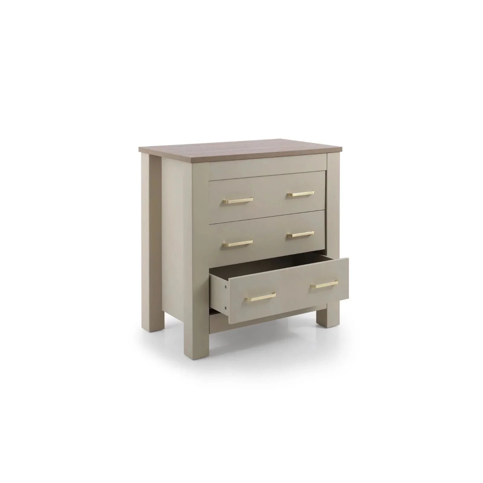 Charnwood Bordeaux Dresser & Baby Changer - Oatmeal