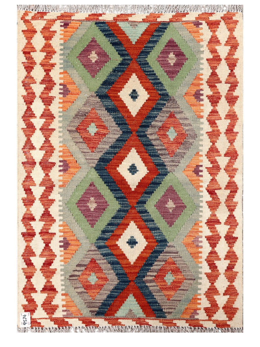Maimana Kilim - 126 x 87 cm