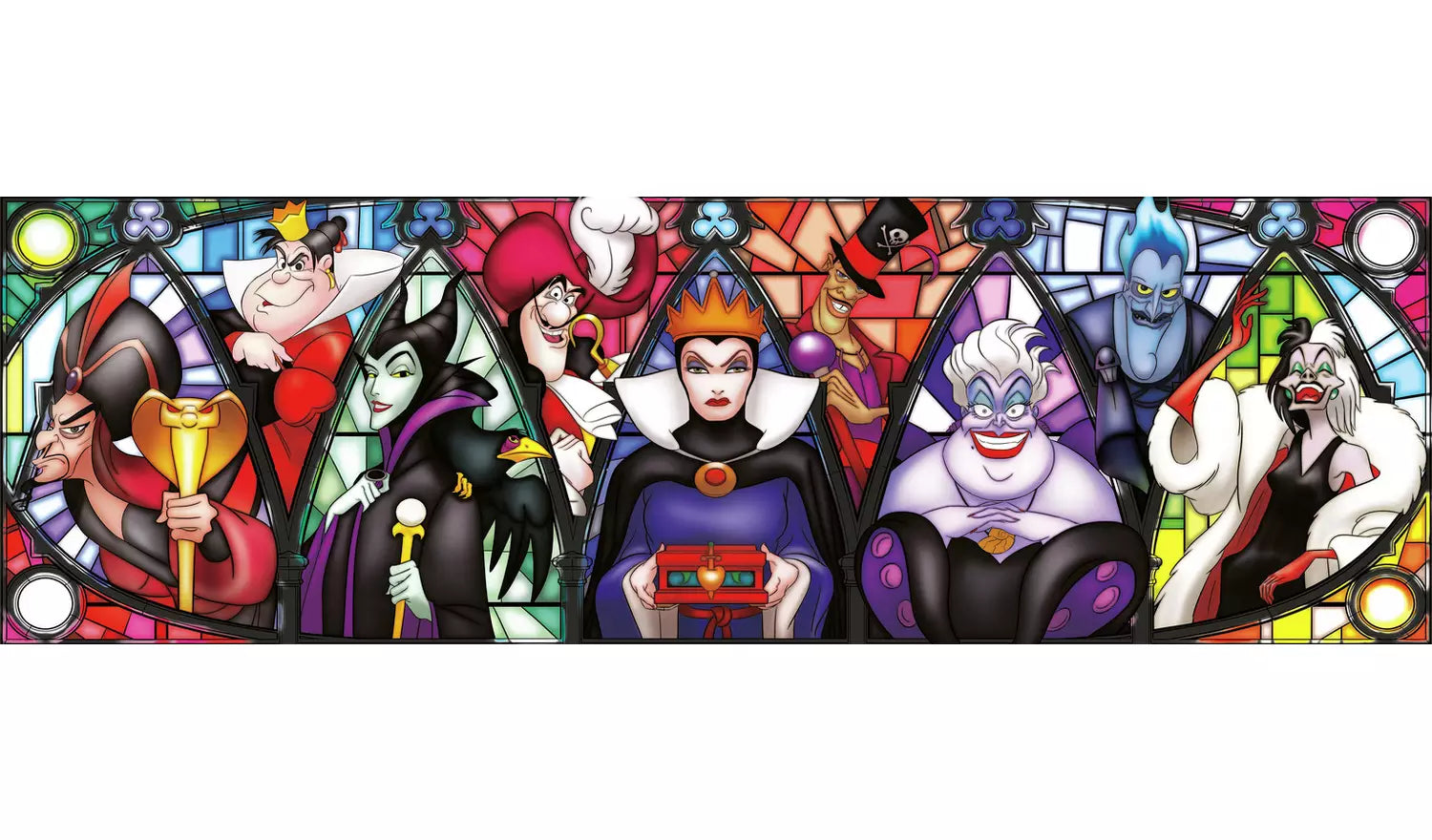 Disney Villains 1000 Piece Jigsaw Puzzle by Clementoni | Made in Italy