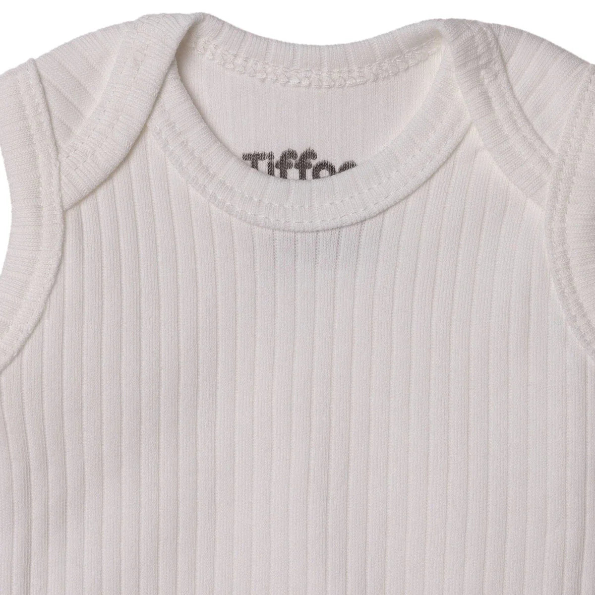 Tiffany 100% Cotton Tiny Baby Set - Ecru