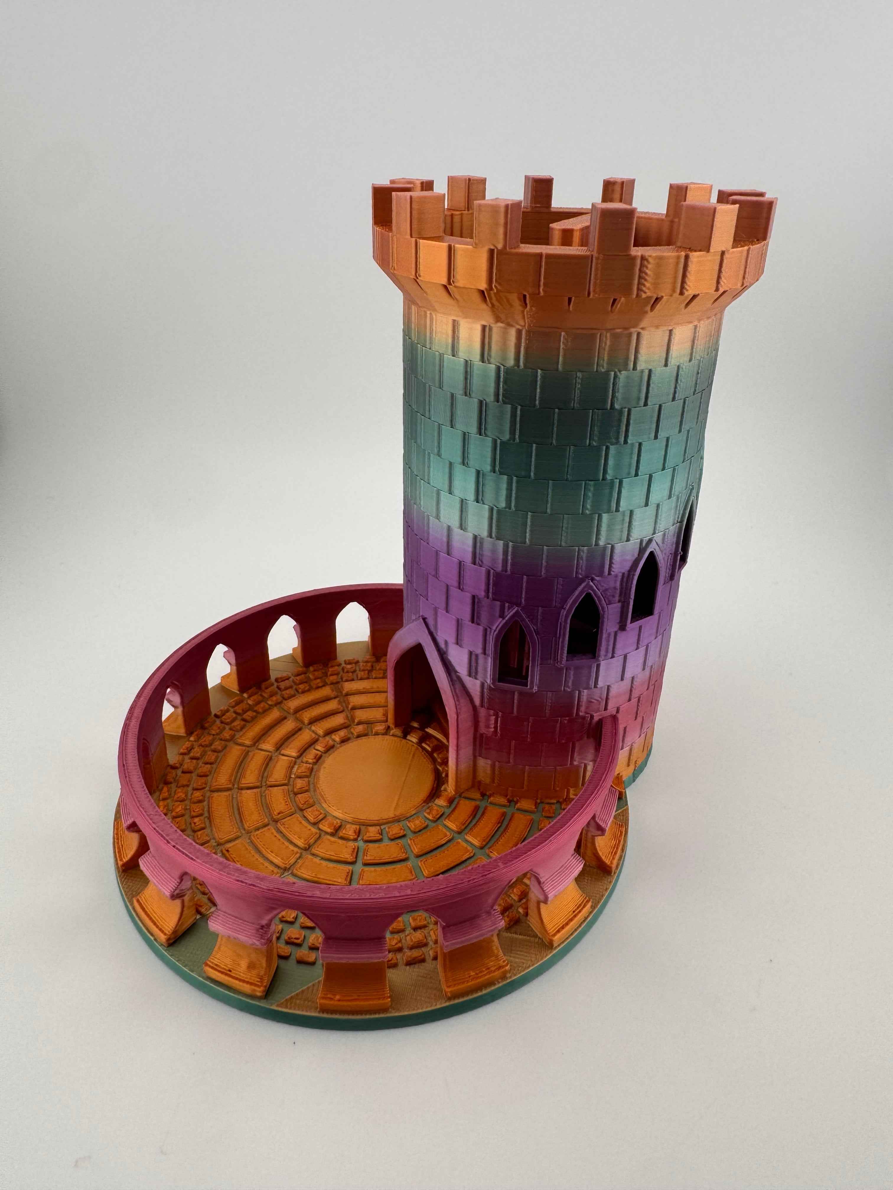 Dice Tower - Rainbow castle