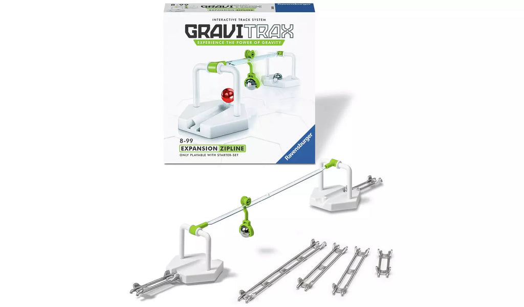 Ravensburger GraviTrax Zipline Extension – STEM Marble Run Toy