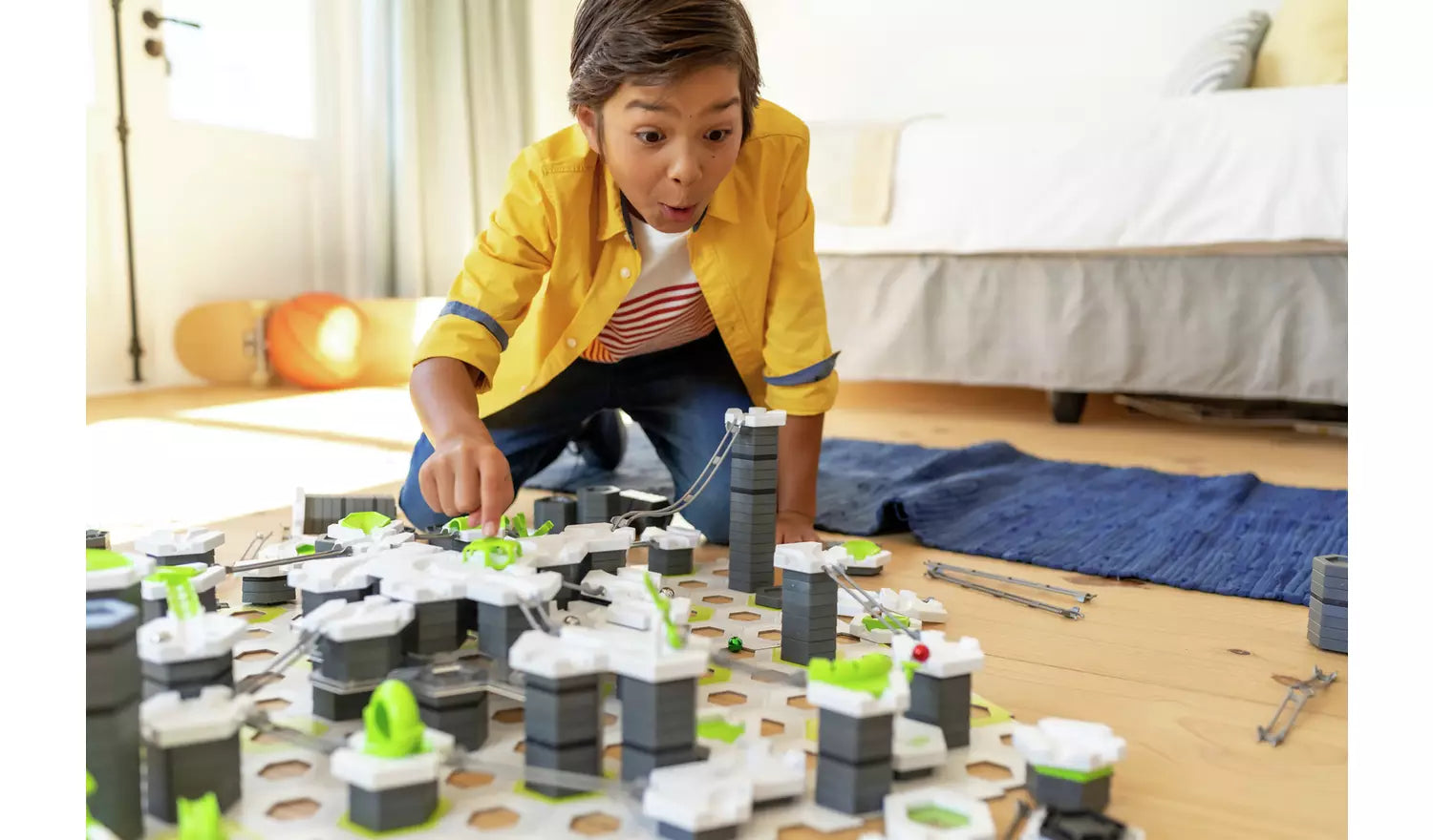 Ravensburger GraviTrax Zipline Extension – STEM Marble Run Toy