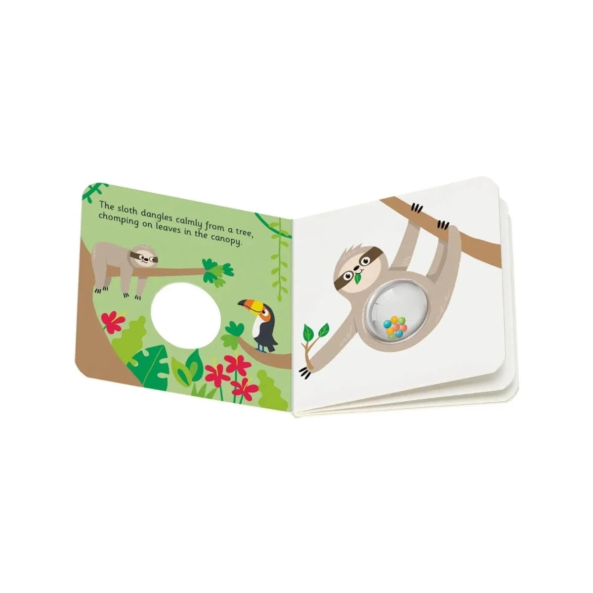 Play+ Ready Steady Shake Rattle Book - First Animals