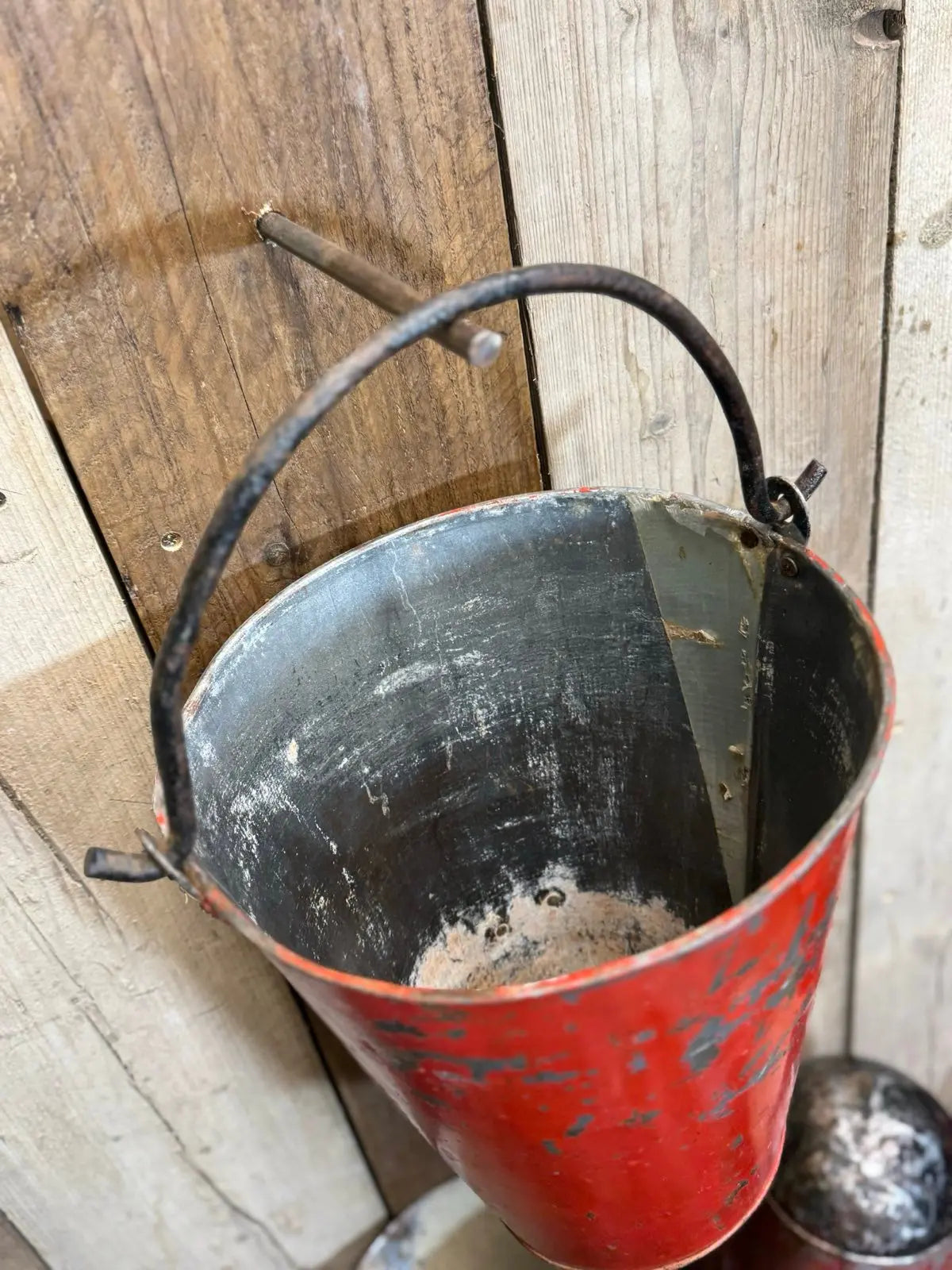 Rustic Warehouse Norfolk Vintage Galvanised Metal Hanging Planter Bucket