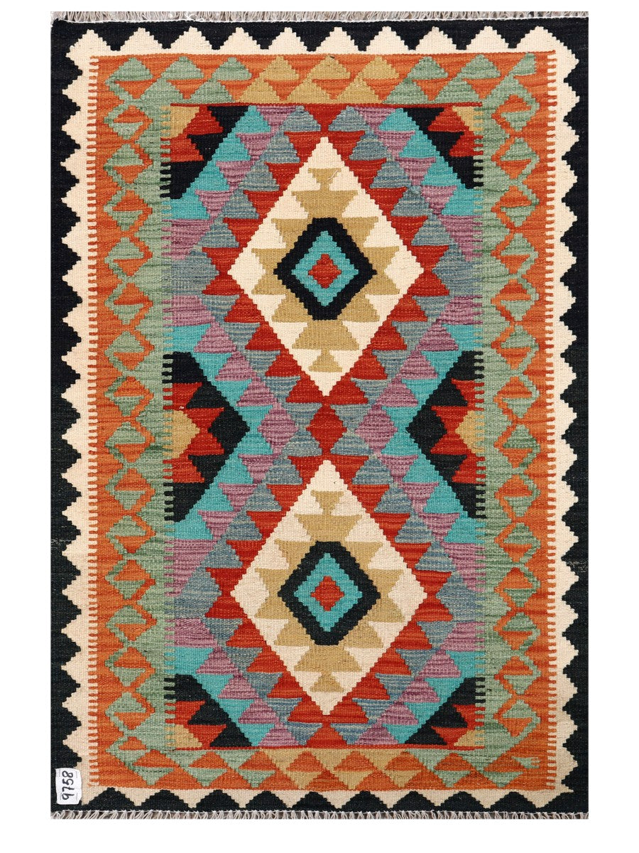 Maimana Kilim - 129 x 86 cm