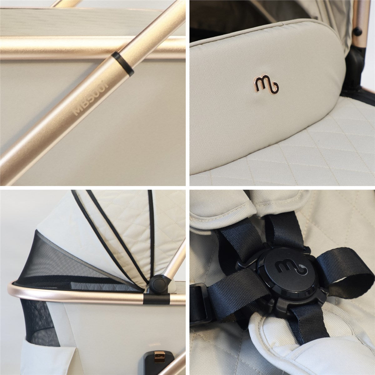 My Babiie MB500 2-in-1 Pushchair & Carrycot
