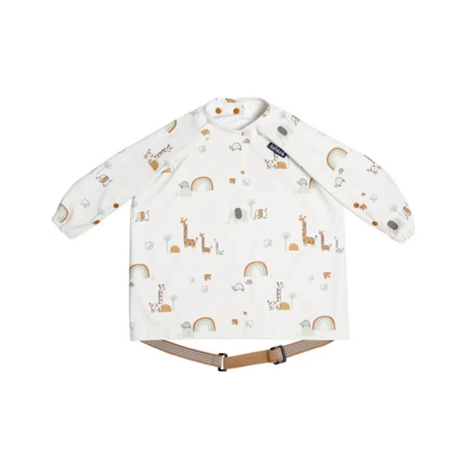 Bibado Coverall Weaning Bib - Serengeti Spaghetti