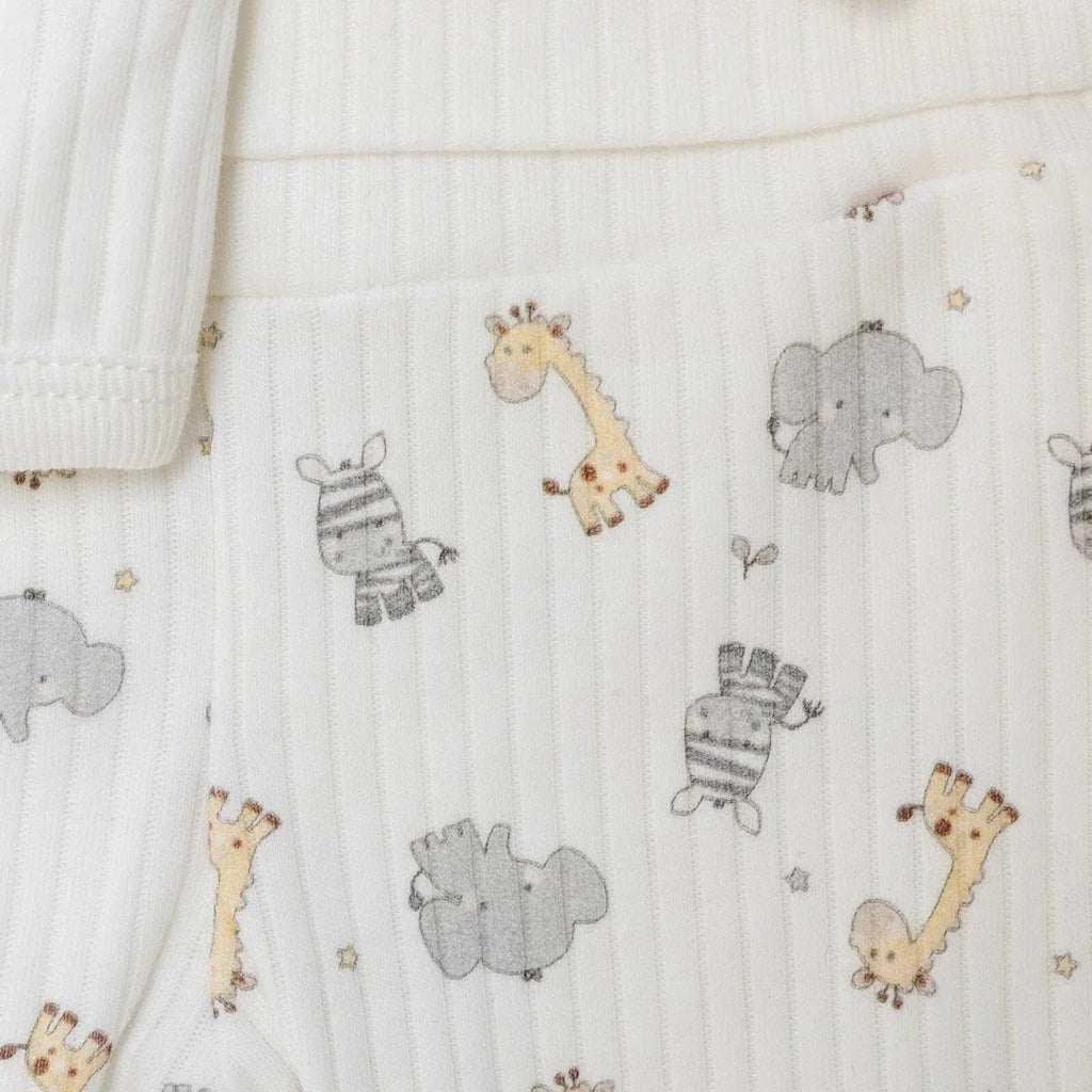 HelloBaby 100% Cotton Tiny Baby Set  - Ecru