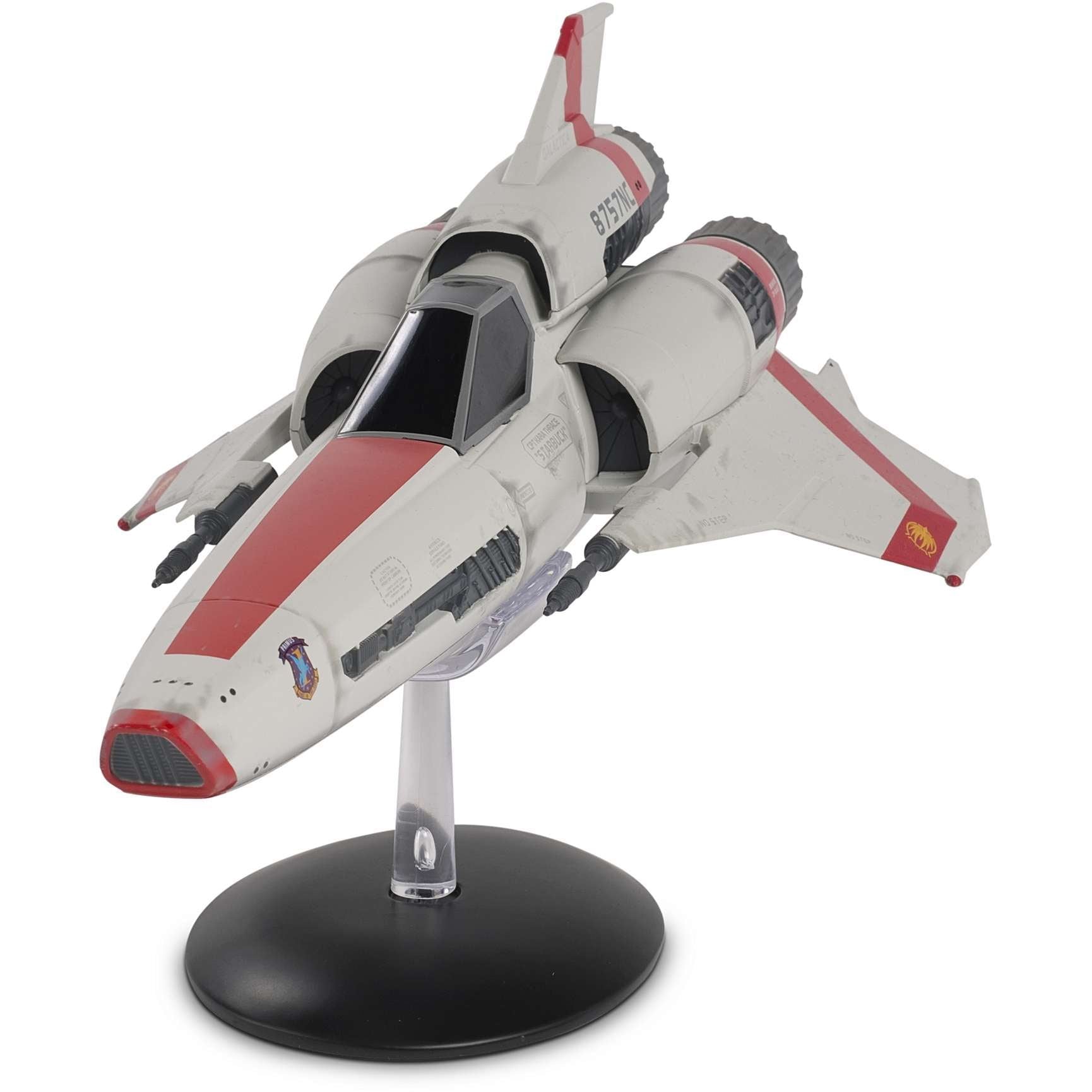 #01 Viper Mark II Cpt Kara Thrace "STARBUCK" 8757NC Model Diecast Ship (Eaglemoss / Battlestar Galactica)