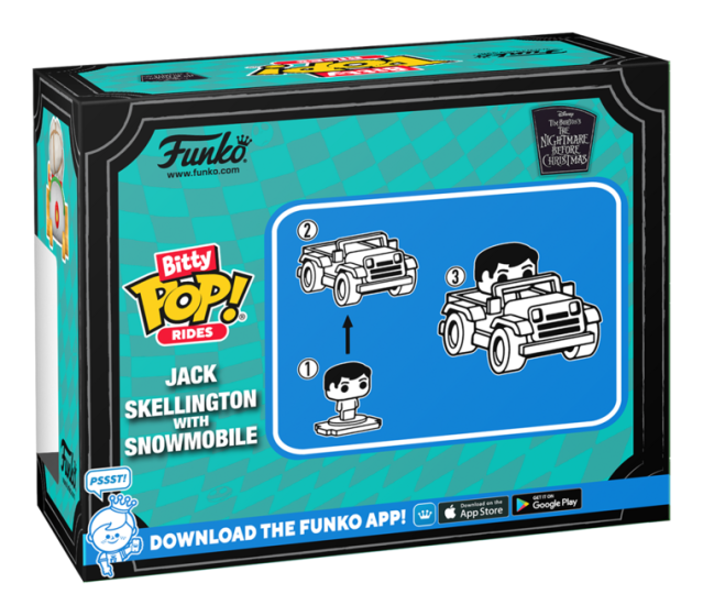 Funko Bitty POP! Ride: The Nightmare Before Christmas Jack w/ Snowmobile