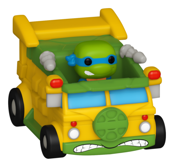 Funko Bitty Pop! Ride: TMNT Leonardo with Turtle Van Vinyl Figure
