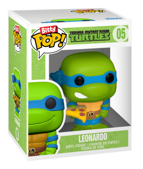 Funko Bitty Pop! Ride: TMNT Leonardo with Turtle Van Vinyl Figure