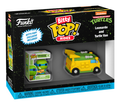 Funko Bitty Pop! Ride: TMNT Leonardo with Turtle Van Vinyl Figure