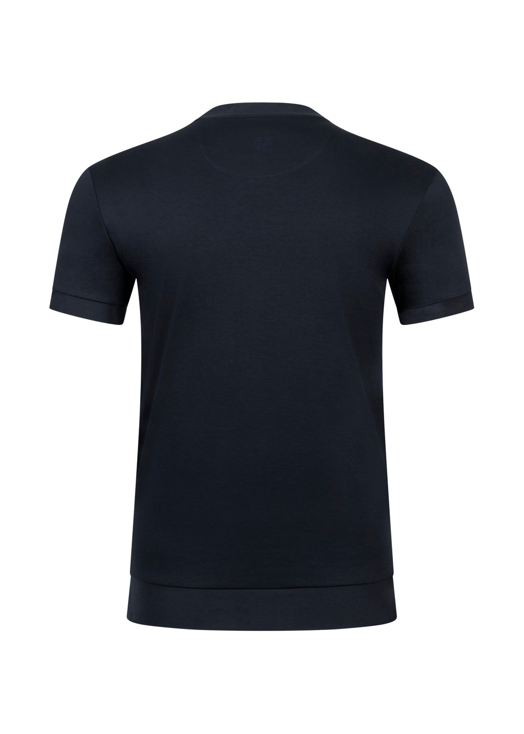 Forbes Luxury Menswear Navy Slim Fit T-Shirt | Premium Cotton Tee