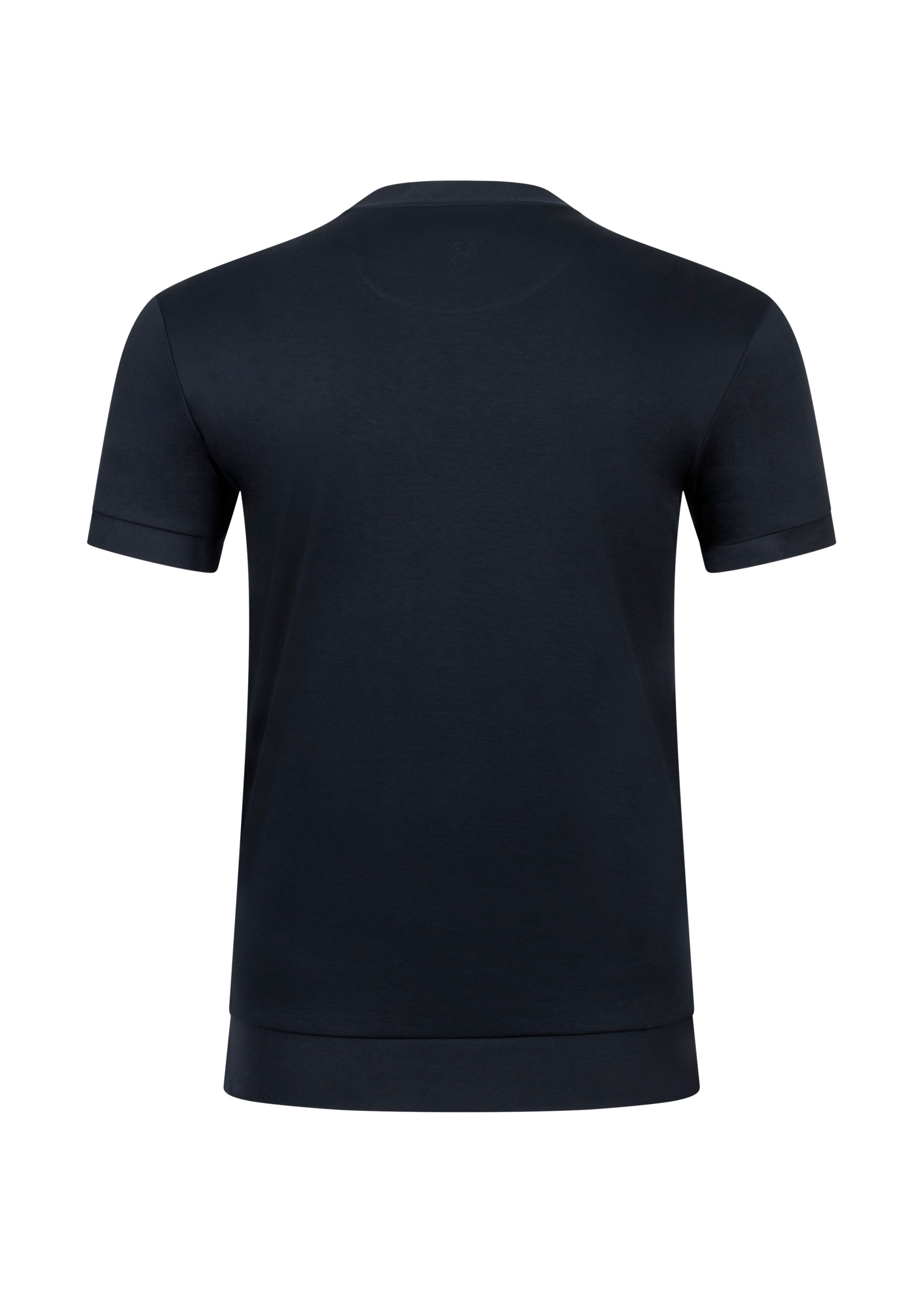 Forbes Luxury Menswear Navy Slim Fit T-Shirt | Premium Cotton Tee