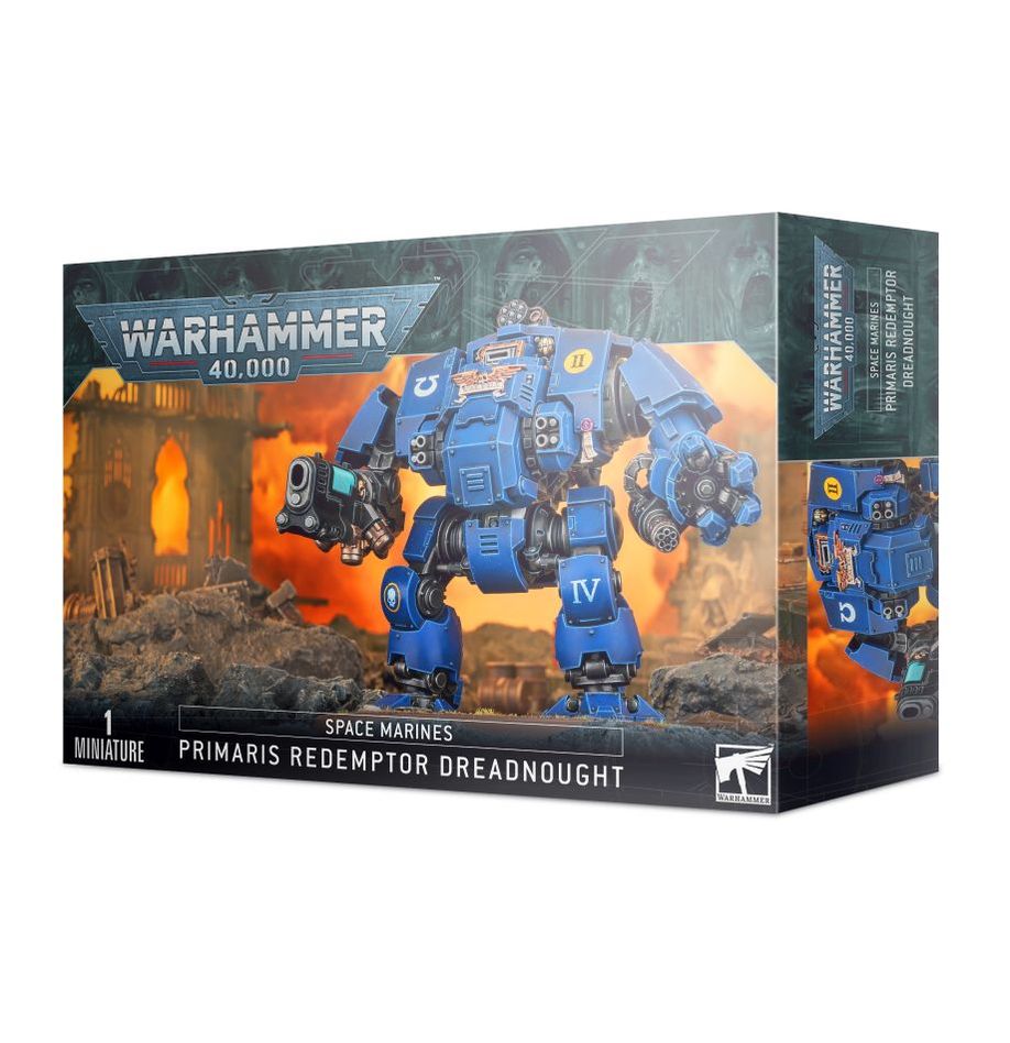 Warhammer 40k Space Marines: Primaris Redemptor Dreadnought Model Kit