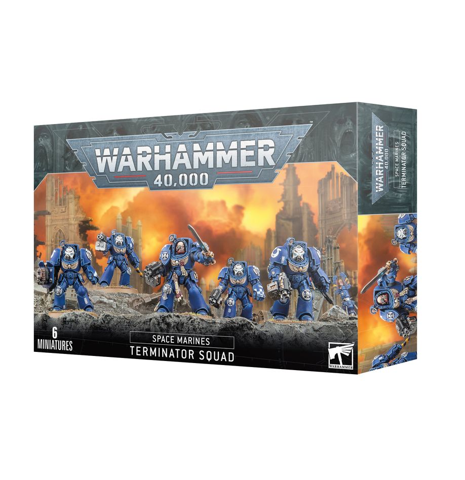 Warhammer 40k Space Marines Terminator Squad – 5 Miniature Kit