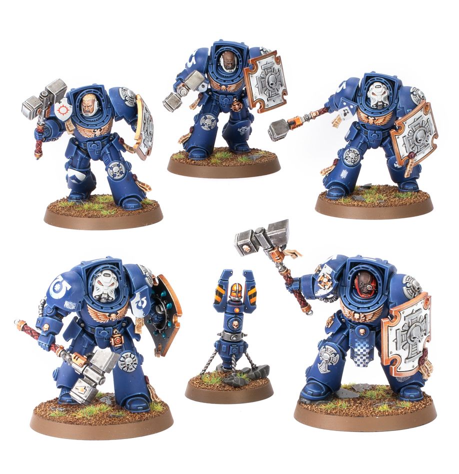 Warhammer 40,000 Space Marines Terminator Assault Squad – Snaps