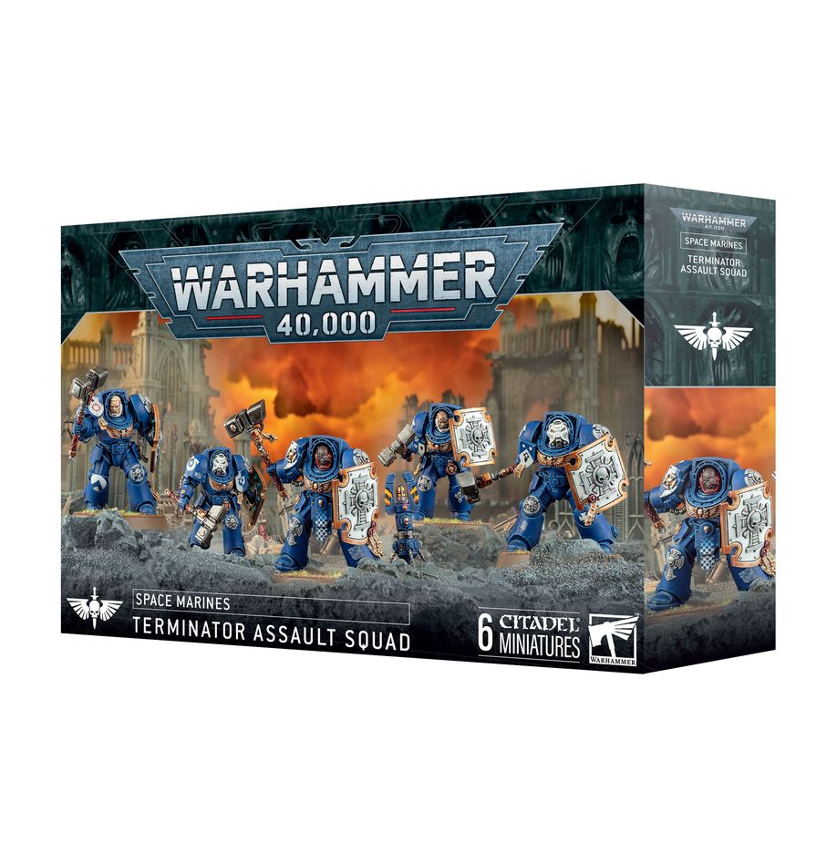 Warhammer 40,000 Space Marines Terminator Assault Squad – Snaps
