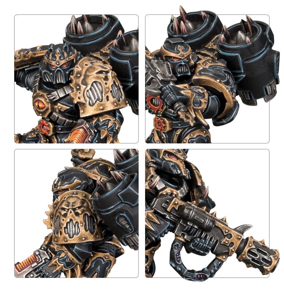 Warhammer 40k Chaos Space Marines: Raptors | Warp Talons Model Kit