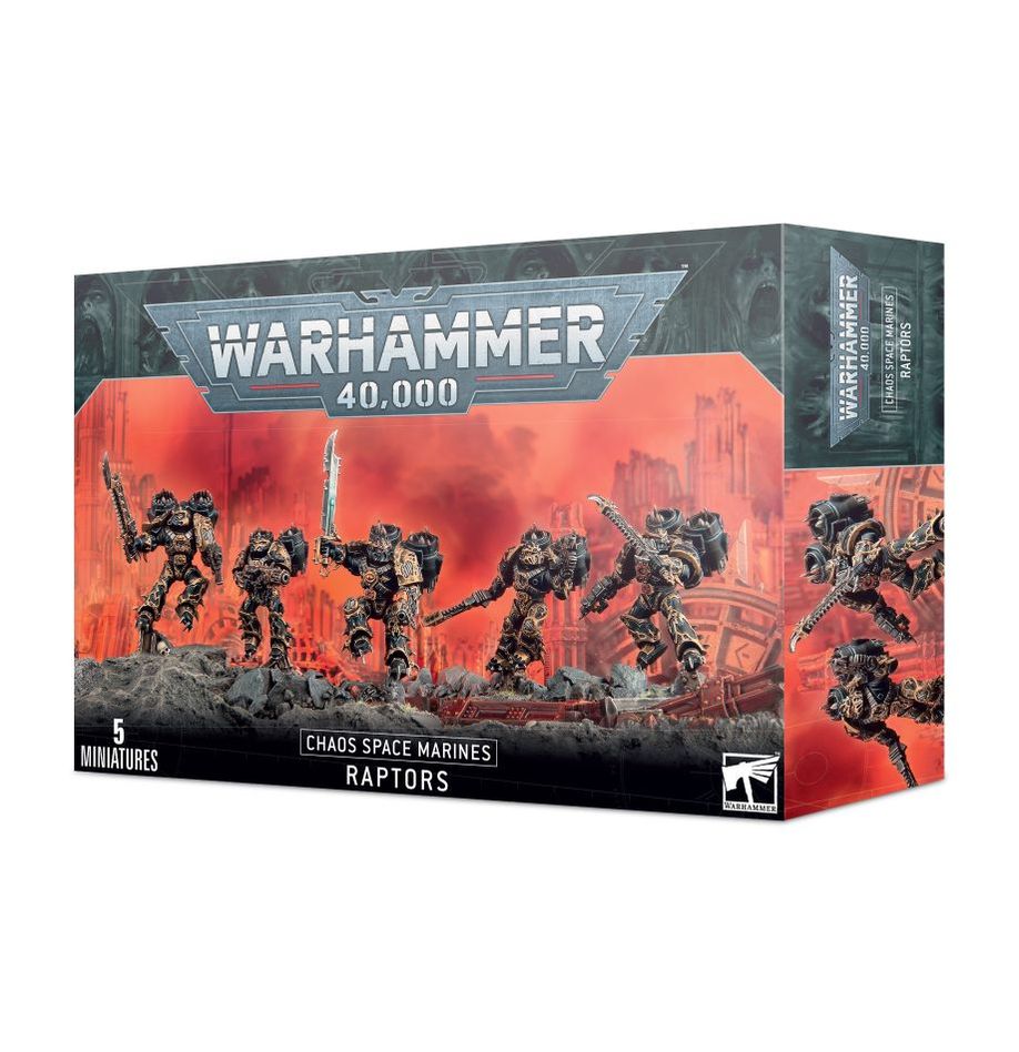 Warhammer 40k Chaos Space Marines: Raptors | Warp Talons Model Kit