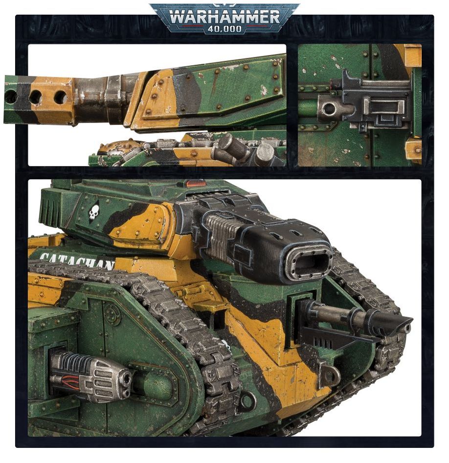 Warhammer 40k Astra Militarum Leman Russ Battle Tank - Plastic Model Kit
