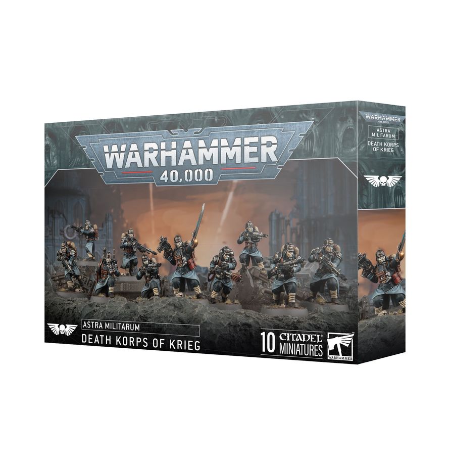 Warhammer 40,000 Astra Militarum: Death Korps of Krieg Plastic Kit