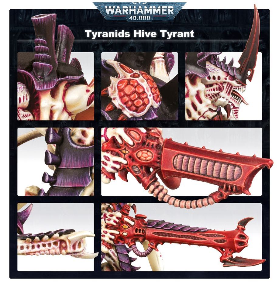 Warhammer 40k Tyranids: Hive Tyrant - Multipart Plastic Miniature Kit