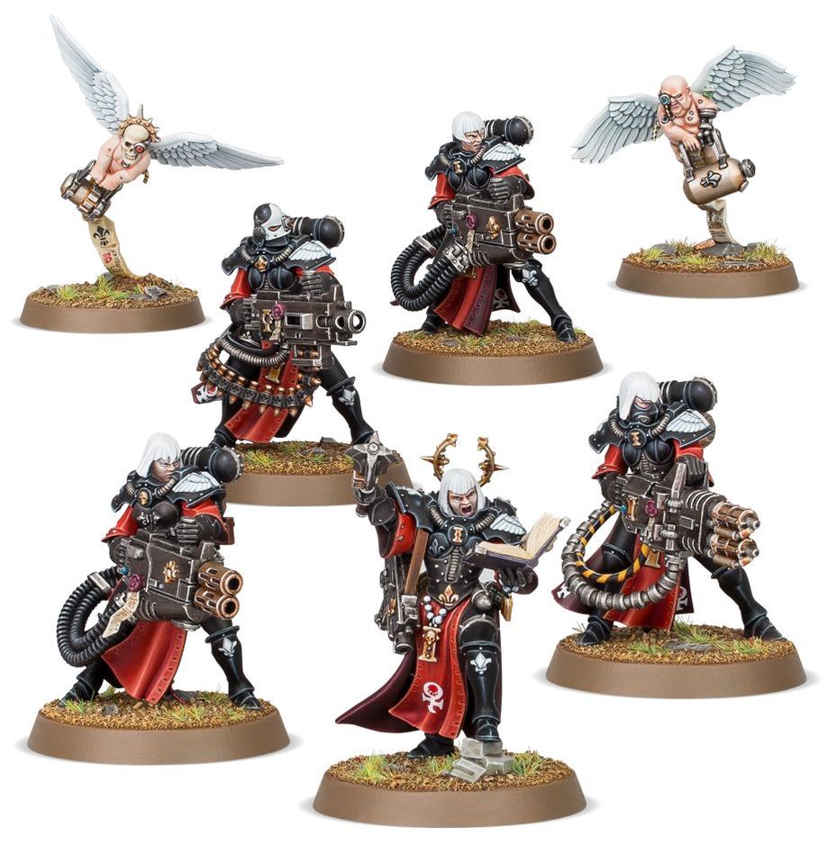 Warhammer 40k Adepta Sororitas: Retributor Squad - Citadel Miniatures